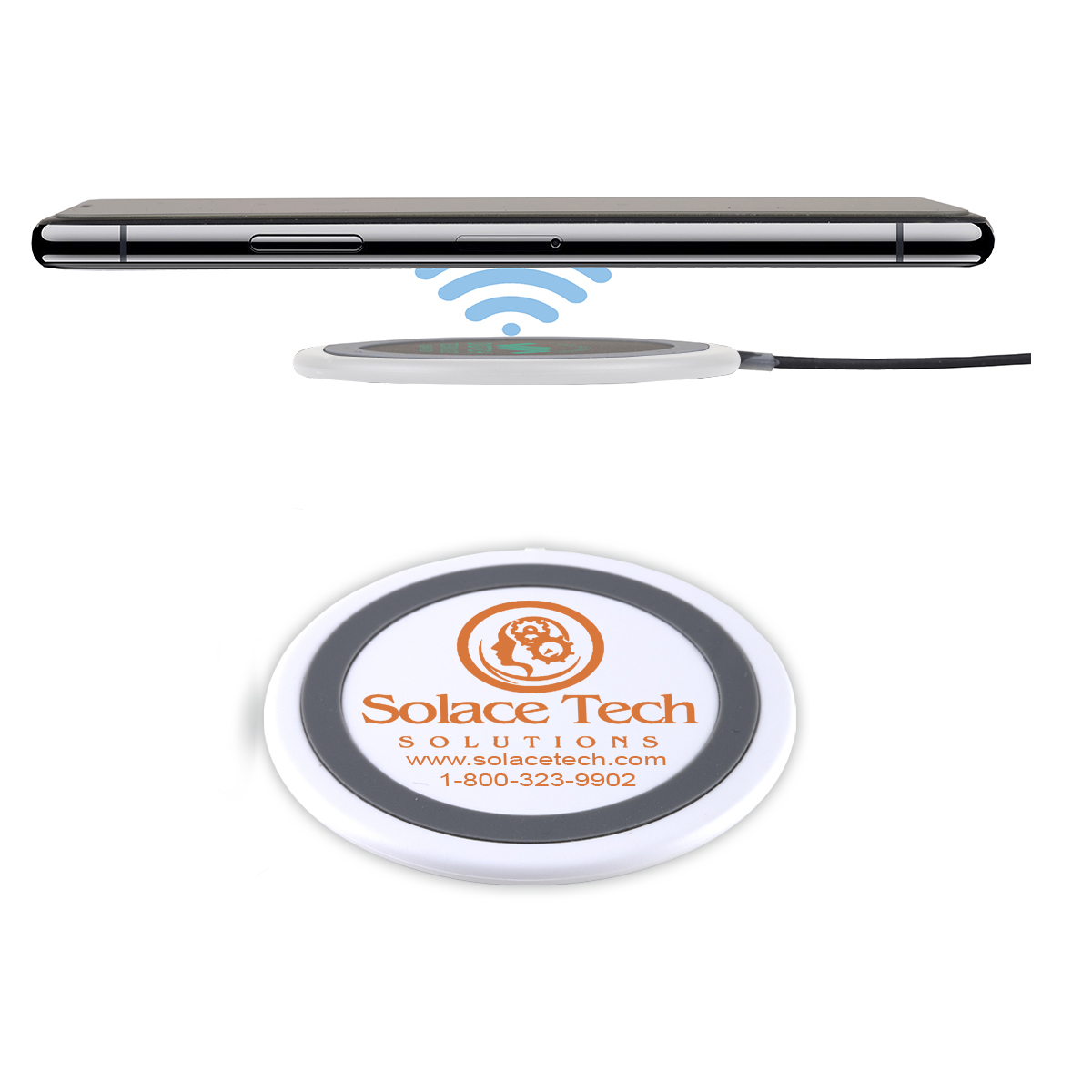 Slim Charge Super Slim Compact Wireless Cell Phone Charging Pad
