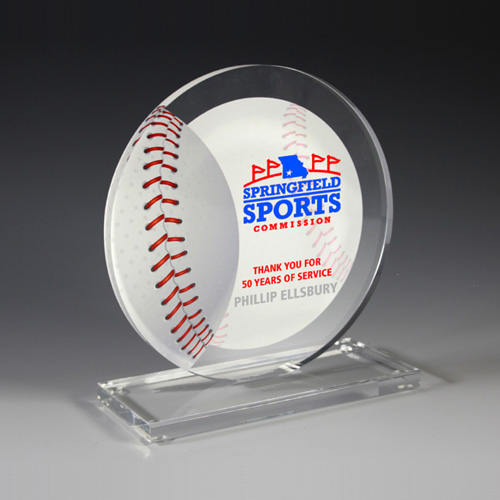 7621S (Screen Print), 7621L (Laser Engrave) - Baseball Achievement Award
