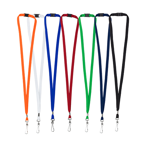 3/8 Blank Lanyard with Breakaway Safety Release Attachment - Swivel Clip