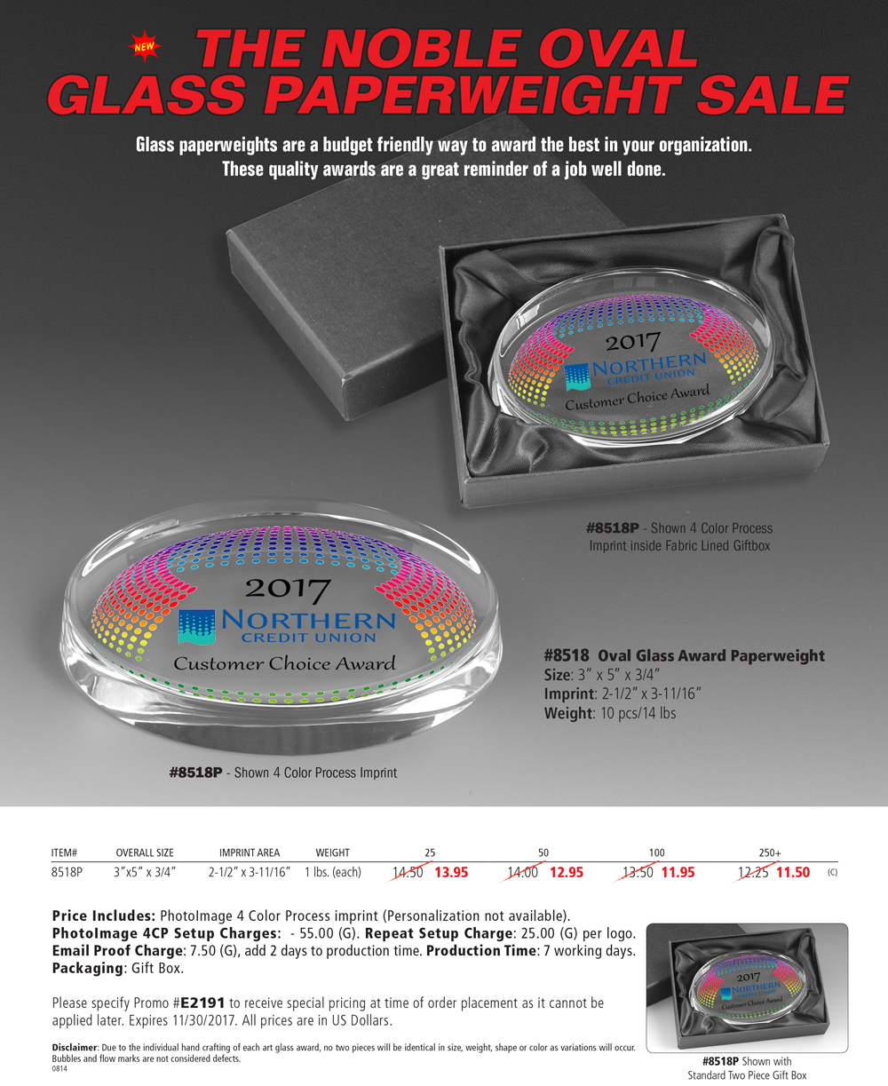 Acrylic Paperweights