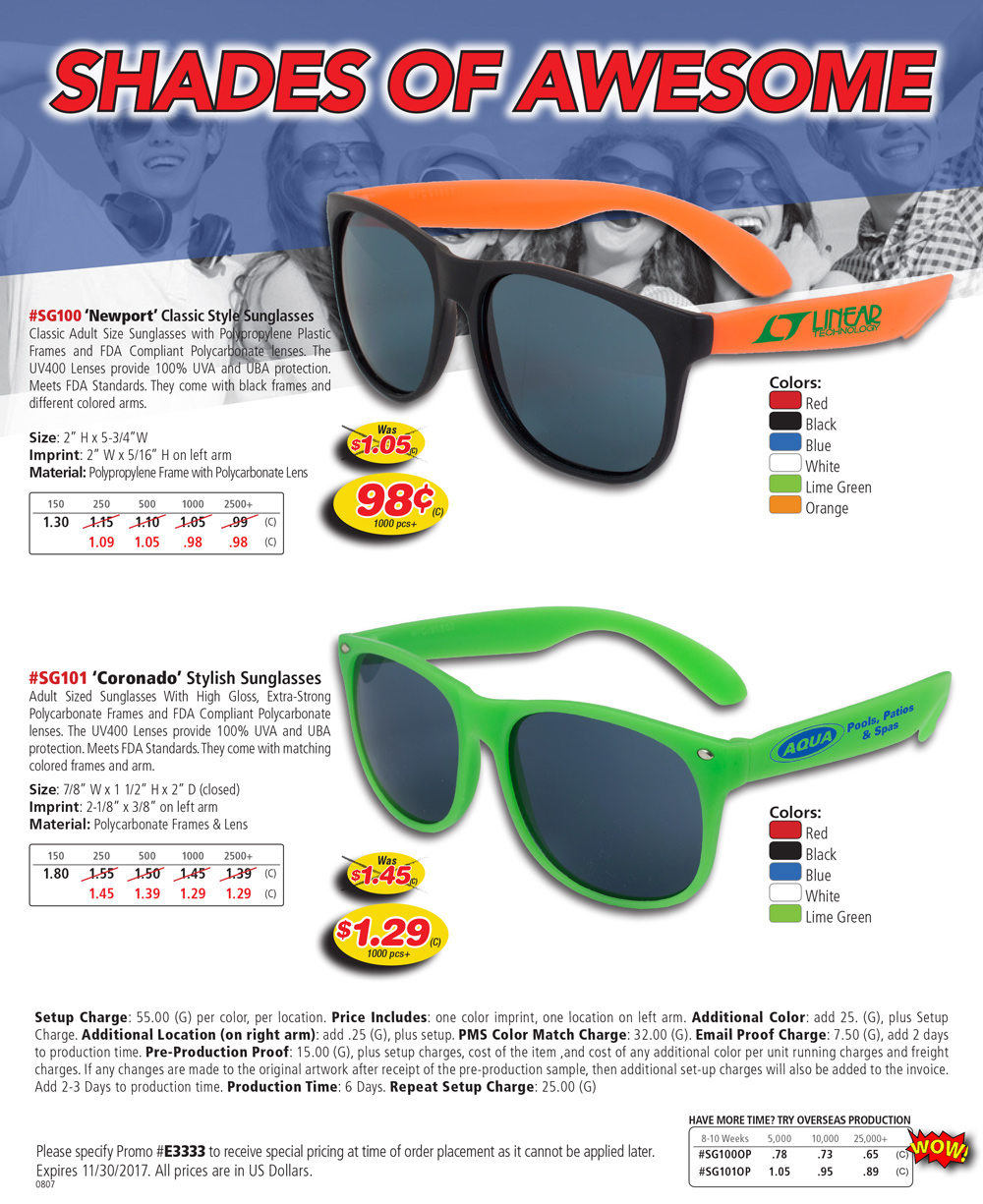 Cool and Classic Shades