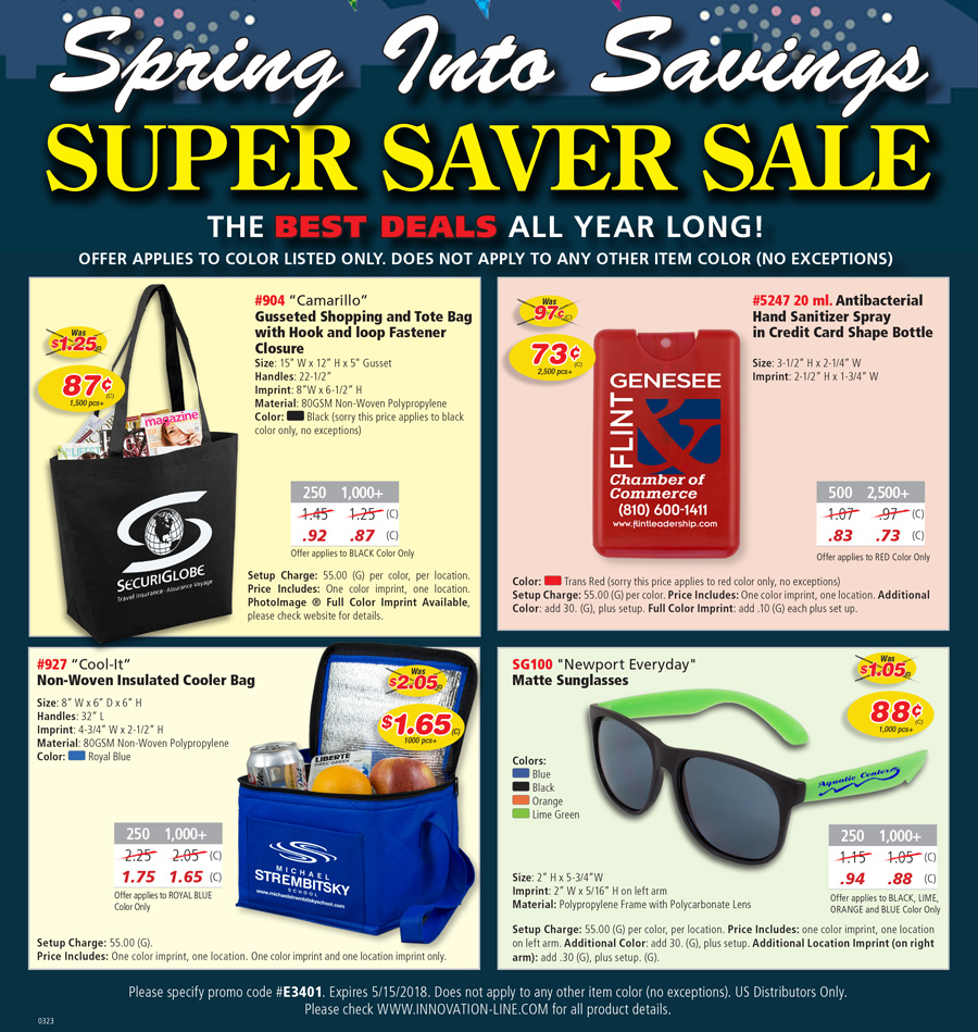 Spring Into Savings
