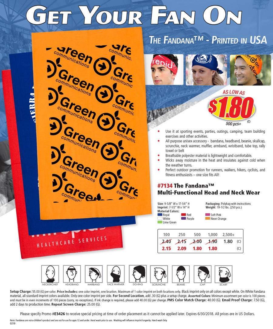 #7134 Domestic Production Fandana�