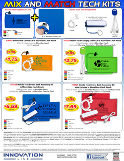 Mix and match Tech Kits