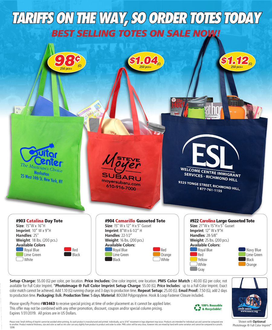 Spectacular Tote Collection Special