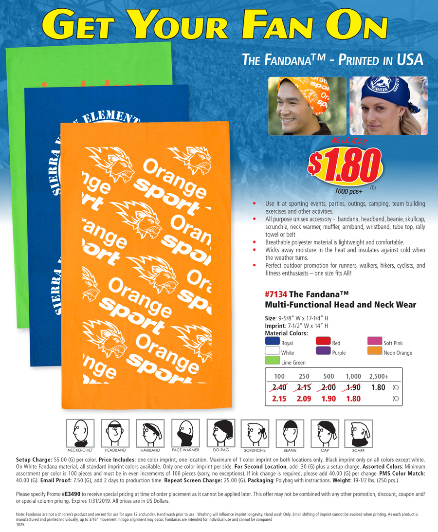 #7134 Domestic Production Fandana�