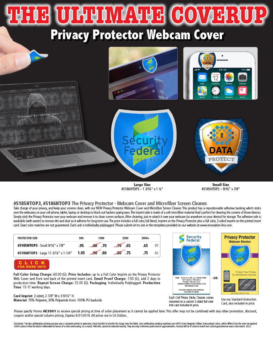 Privacy Protector Webcam Cover