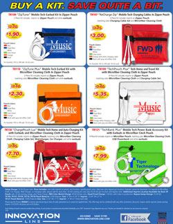 TK100, TK107, TK110,TK109,TK134, TK121 Tech Kit Pouch