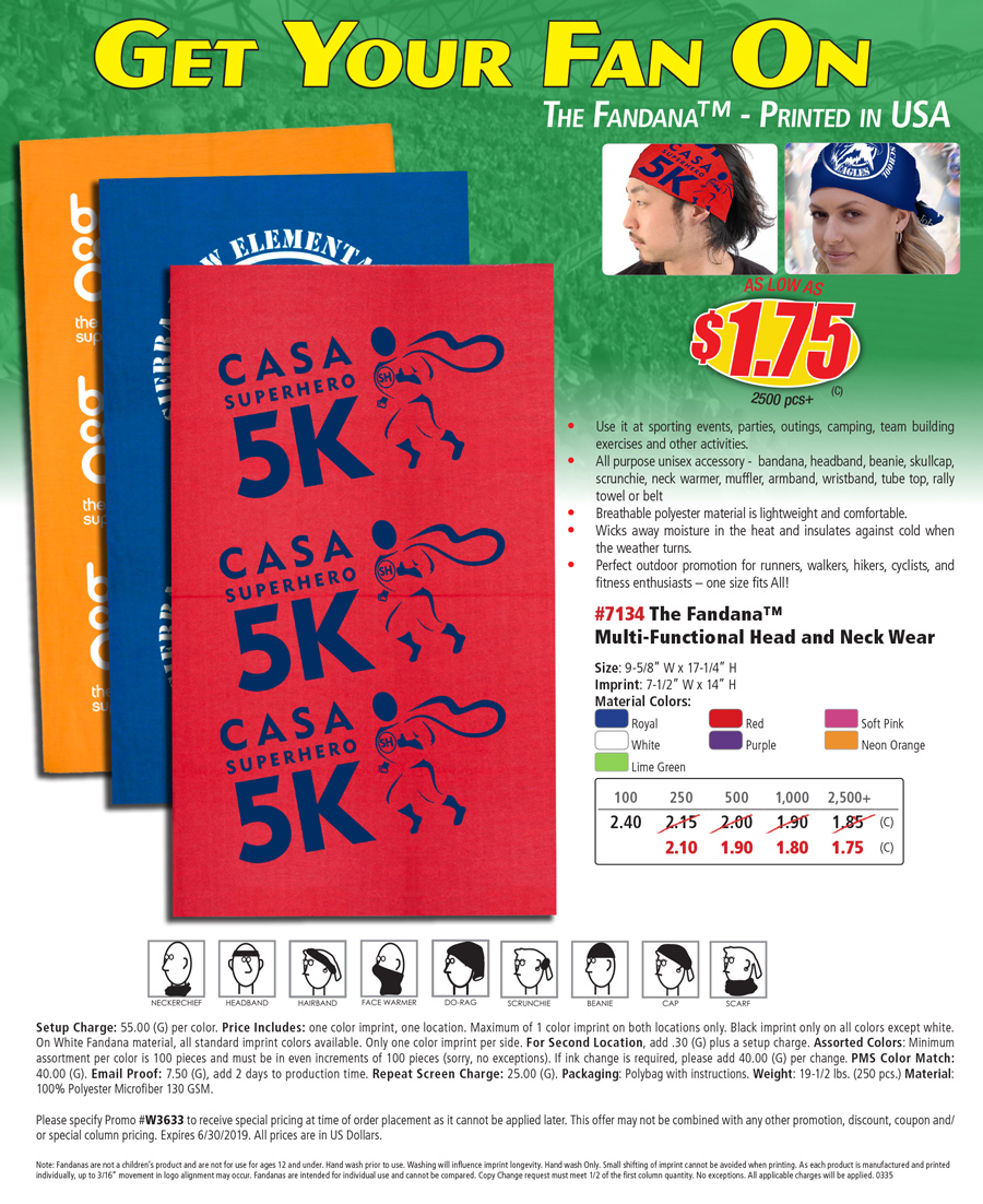 #7134 Domestic Production Fandana�