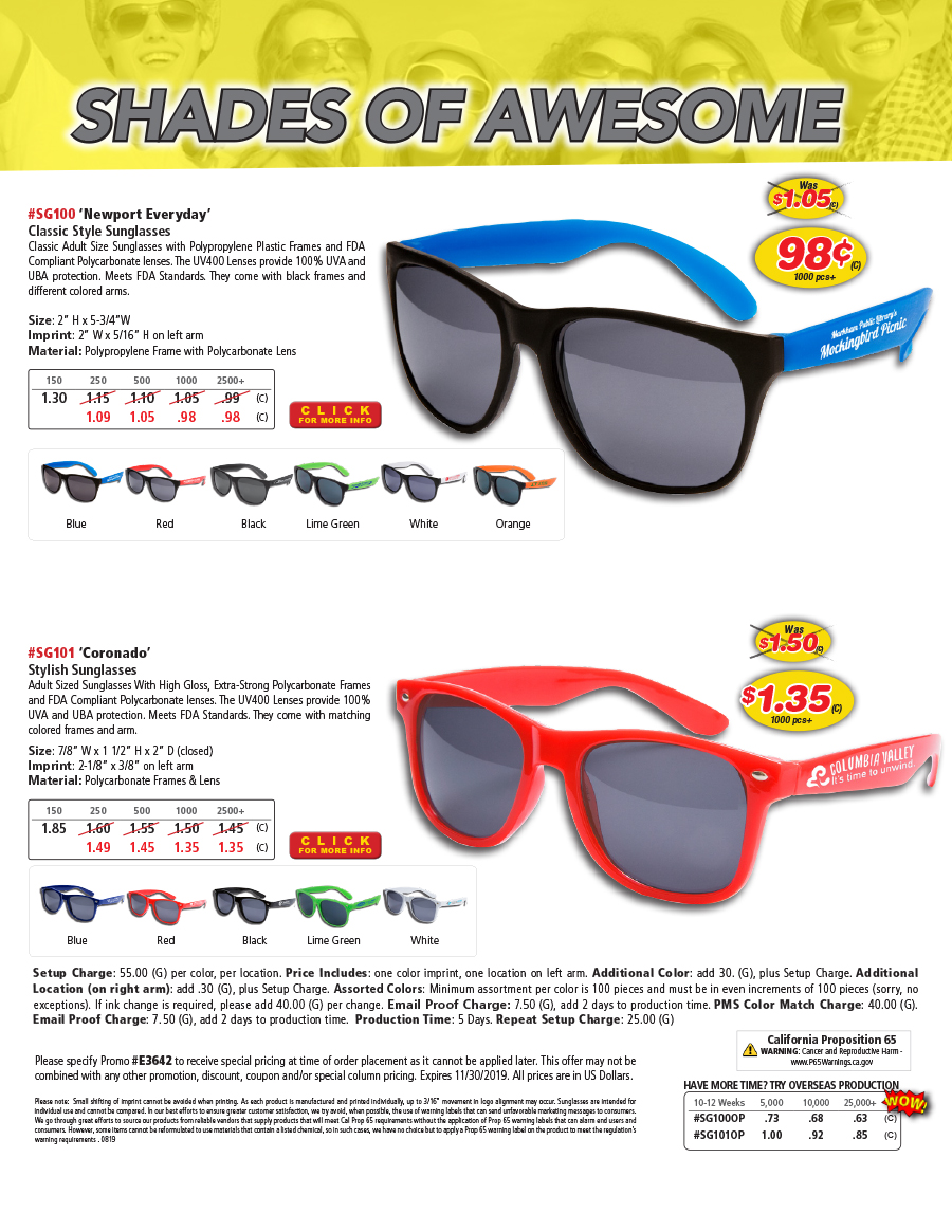 Cool and Classic Shades