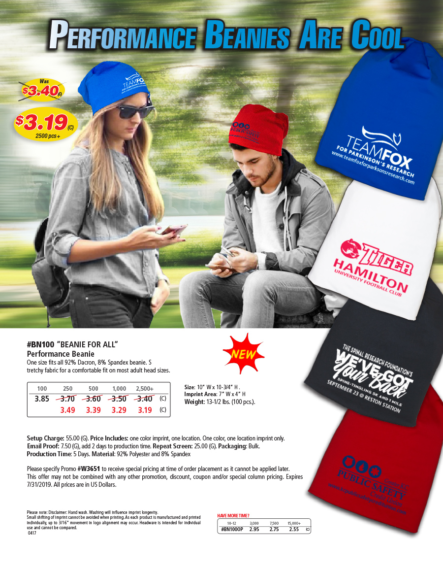 #BN100 Performance Beanie