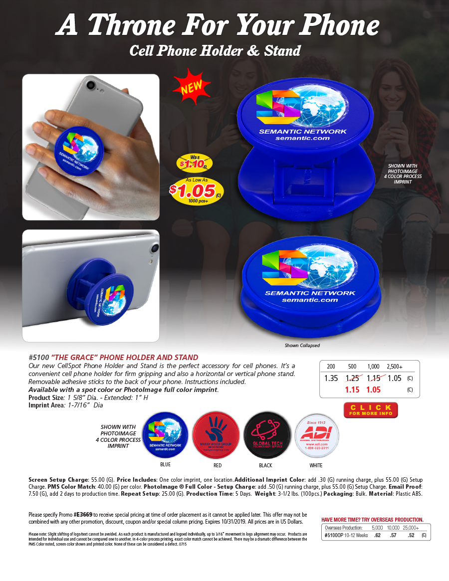 5100 - CellSpot - Cell Phone Holder and Stand