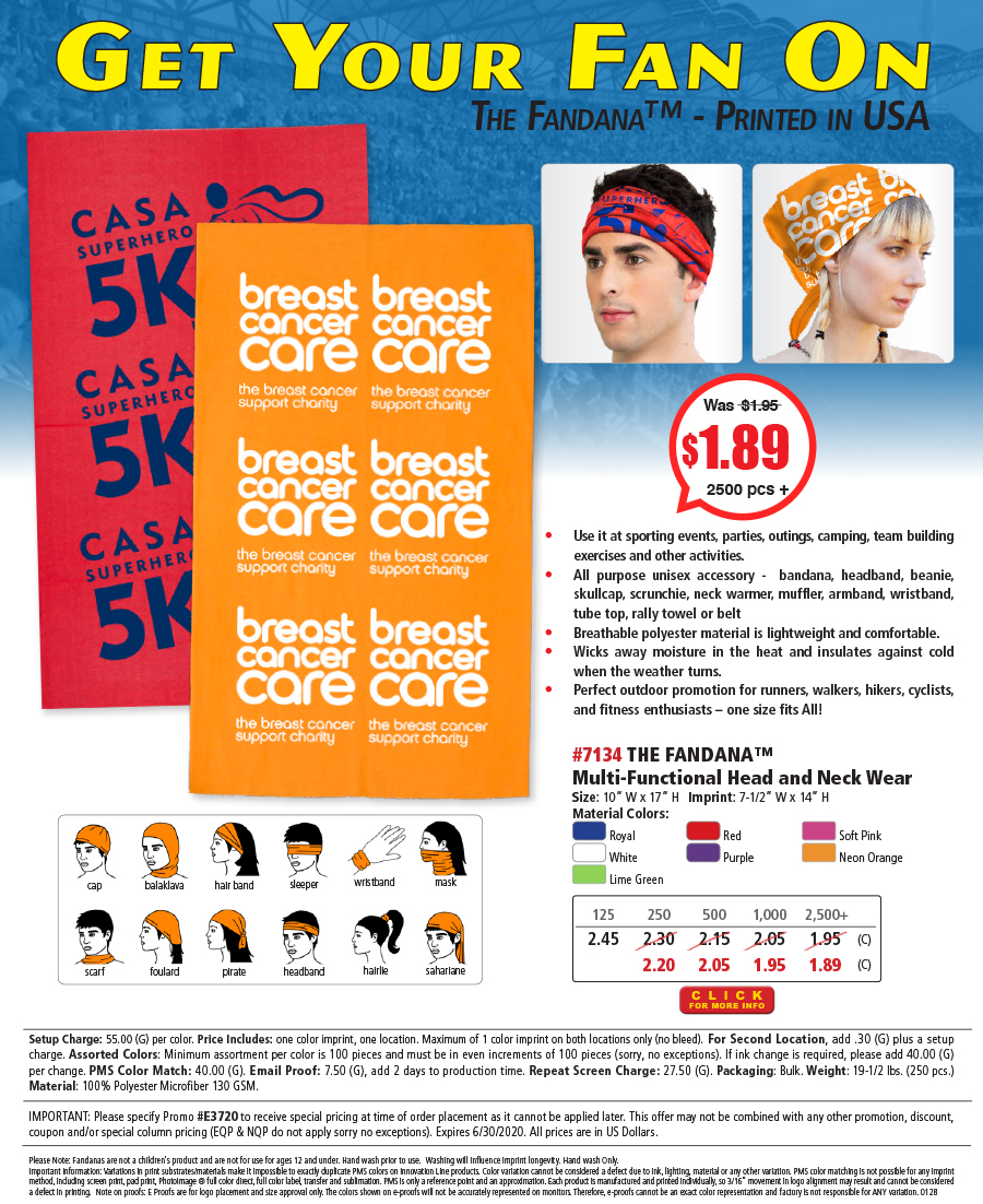 #7134 Domestic Production Fandana�