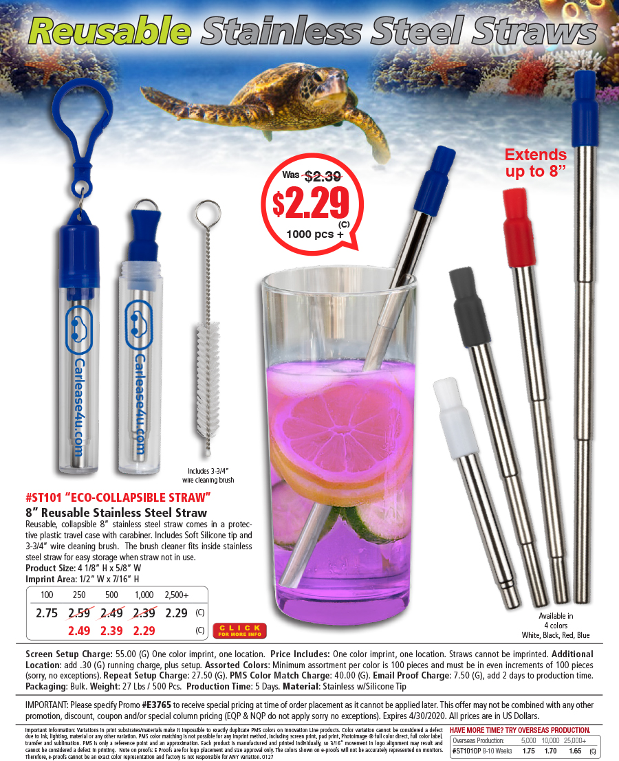 ST101 Eco-Collapsible Straw