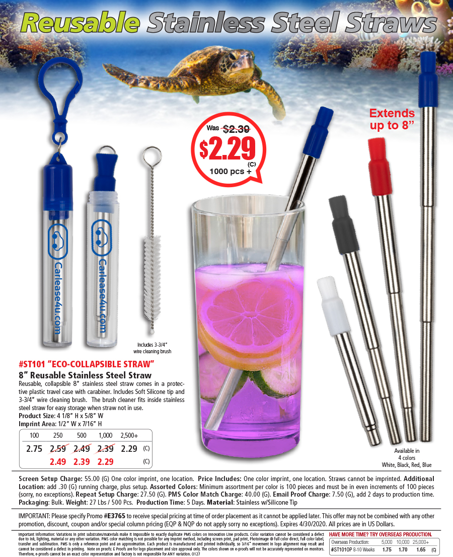 ST101 Eco-Collapsible Straw