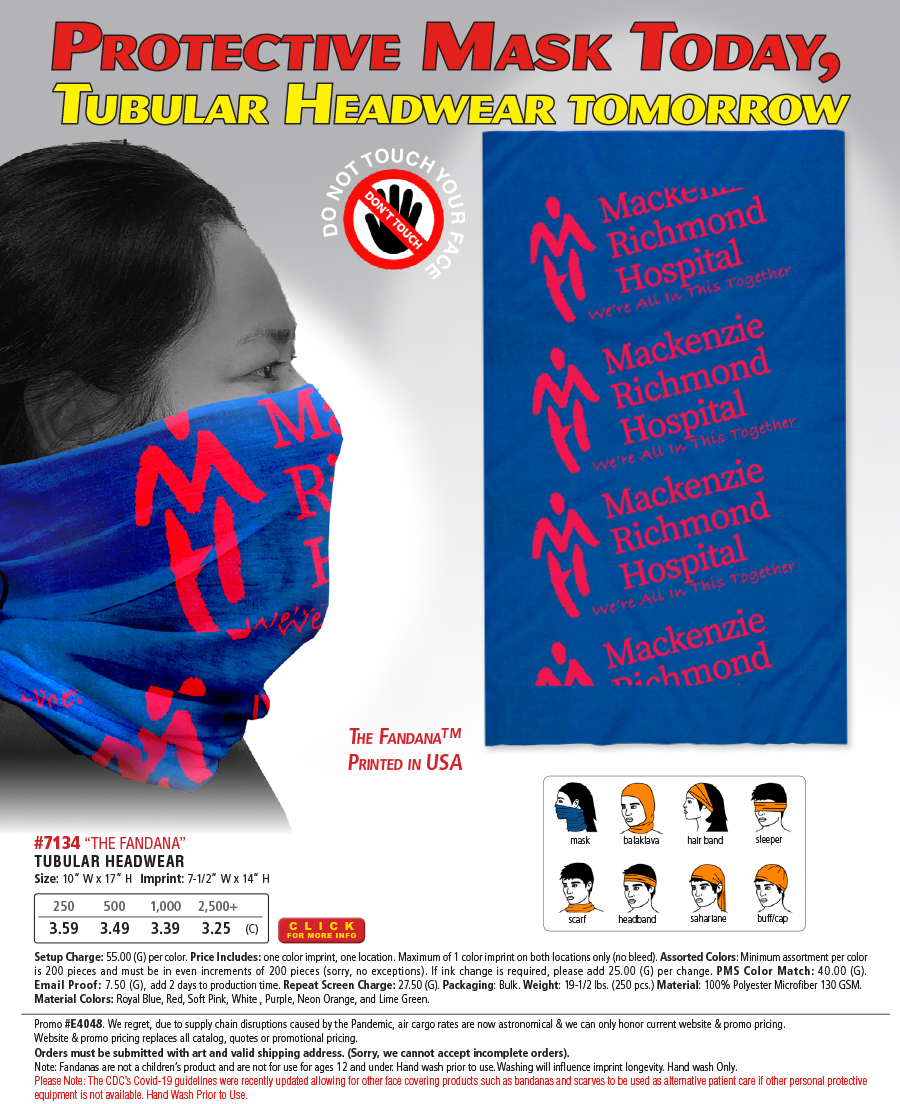 #7134 Domestic Production Fandana�