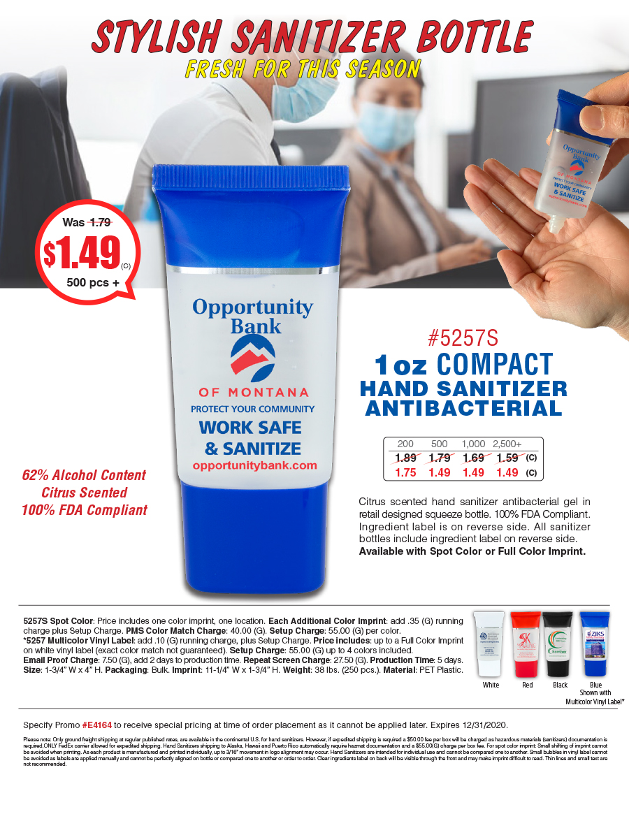 5257 Hand Sanitizer Antibacterial Gel