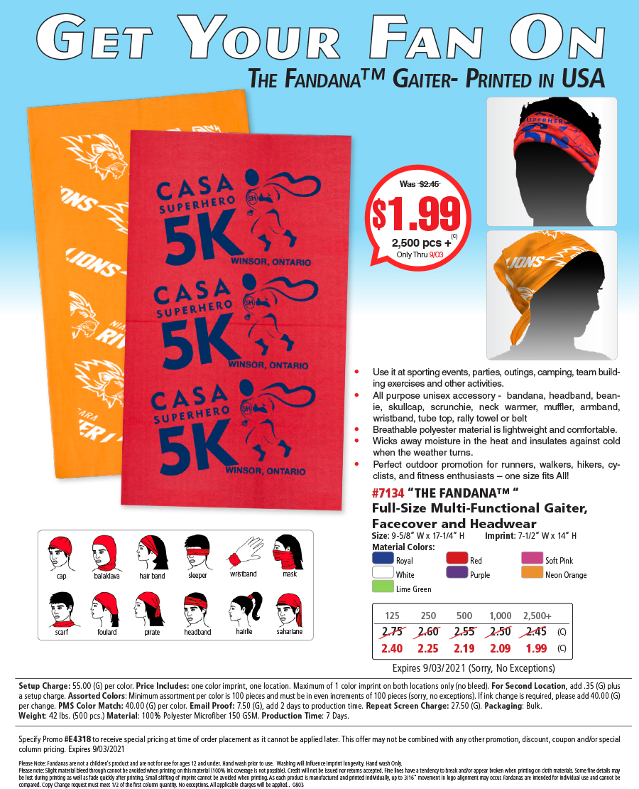 7134 Domestic Production Fandana�