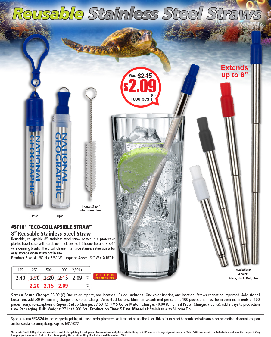 ST101 Eco-Collapsible Straw