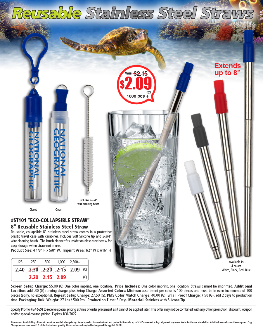 ST101 Eco-Collapsible Straw