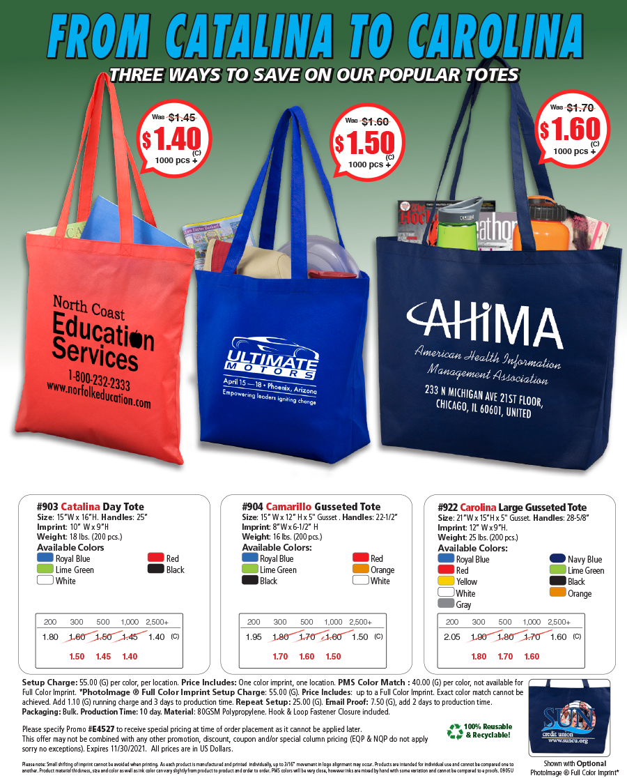 903 904 922 Popular Tote Collection Special