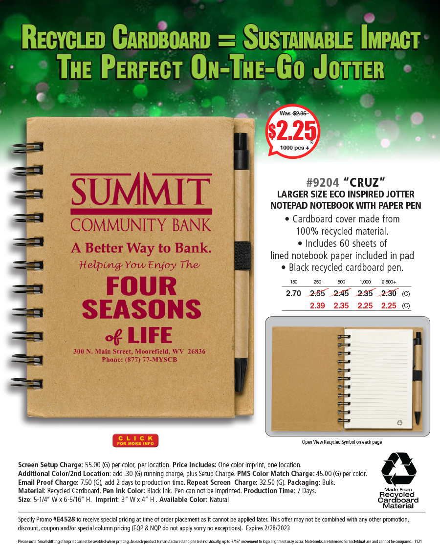 9204 The Perfect On-The-Go Jotter