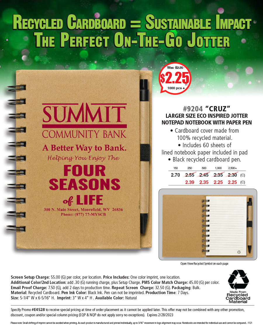 9204 The Perfect On-The-Go Jotter