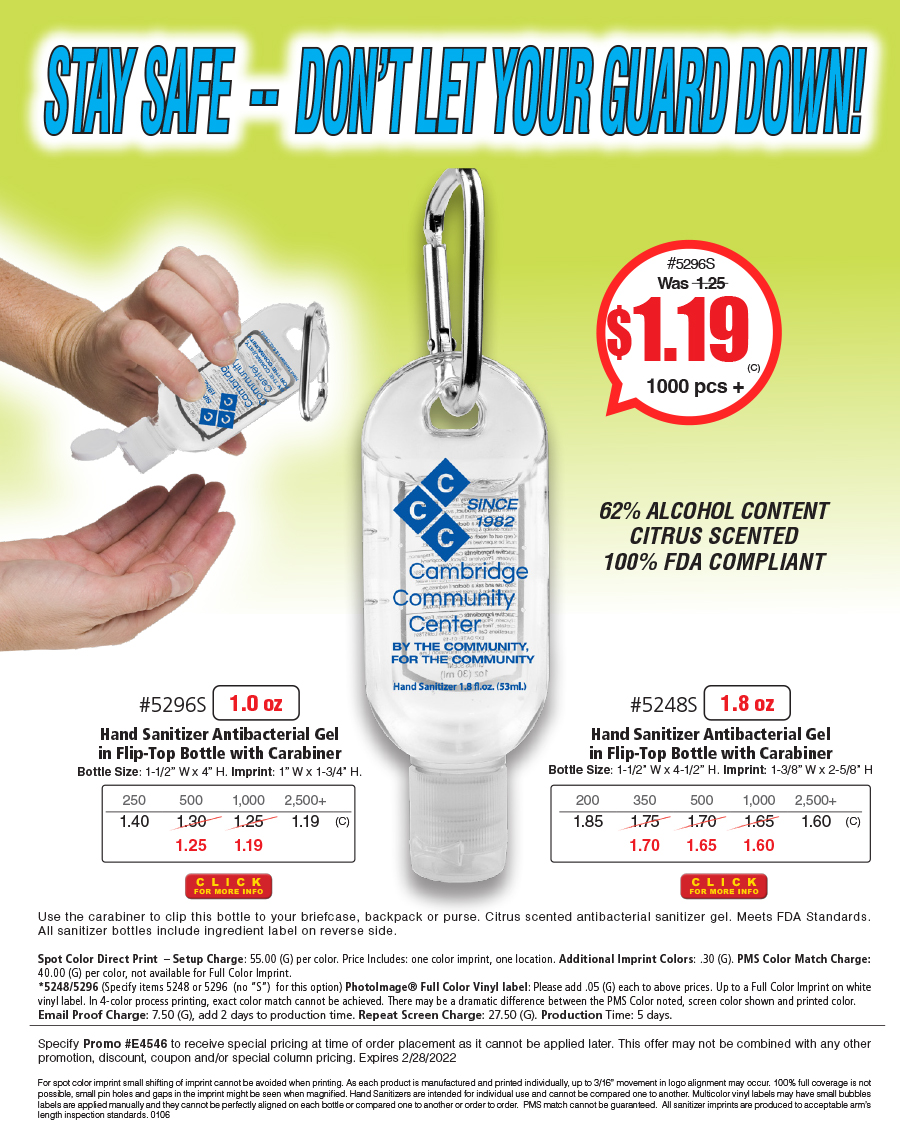 #FLASH SALE 5253S 5253 Half oz Sanitizer Bottle