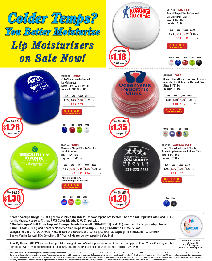 Lip Moisturizers