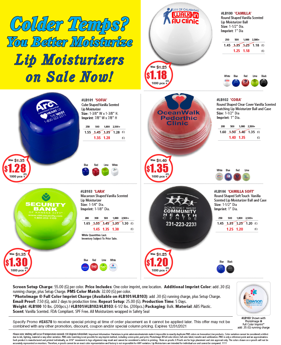 Lip Moisturizers