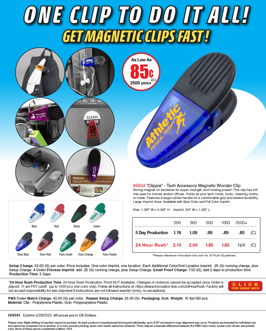 5034 Magnetic Wonder Clip