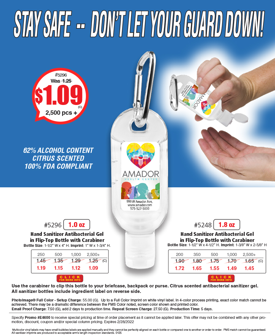 #FLASH SALE 5253S 5253 Half oz Sanitizer Bottle