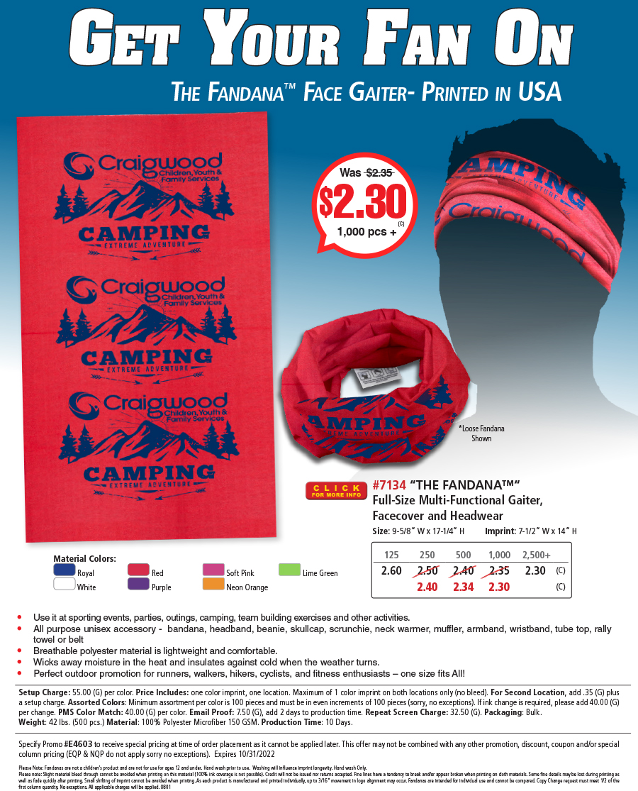 7134 Domestic Production Fandana�