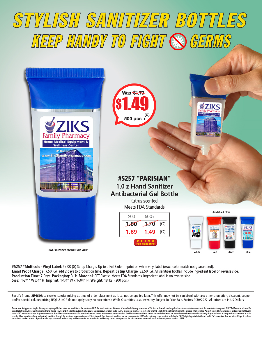 5257 Hand Sanitizer Antibacterial