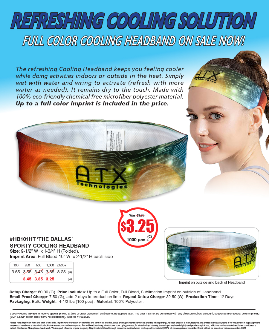 HB101HT - Cooling Headband