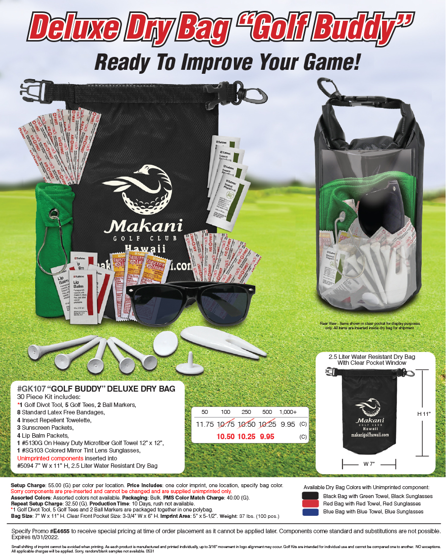 GK107 Deluxe Golf Kit