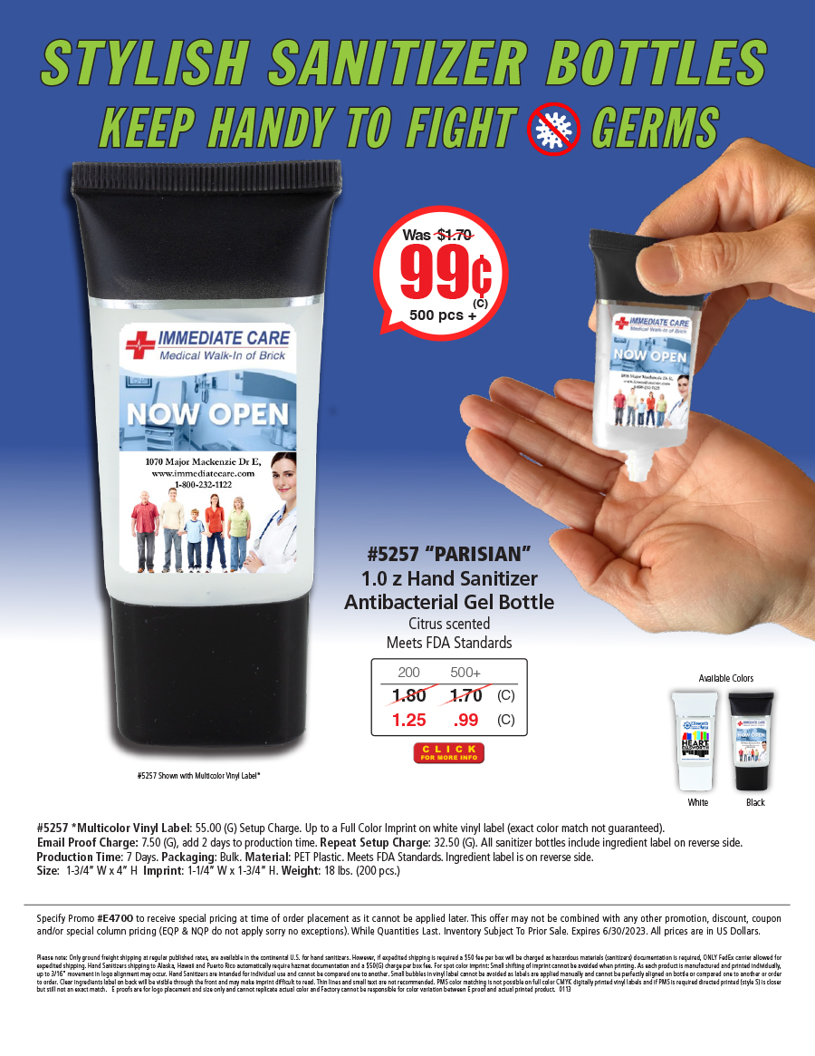 5257 Hand Sanitizer Antibacterial