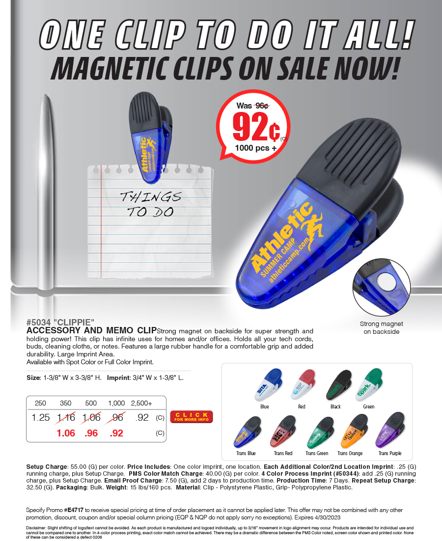 5034 Magnetic Wonder Clip