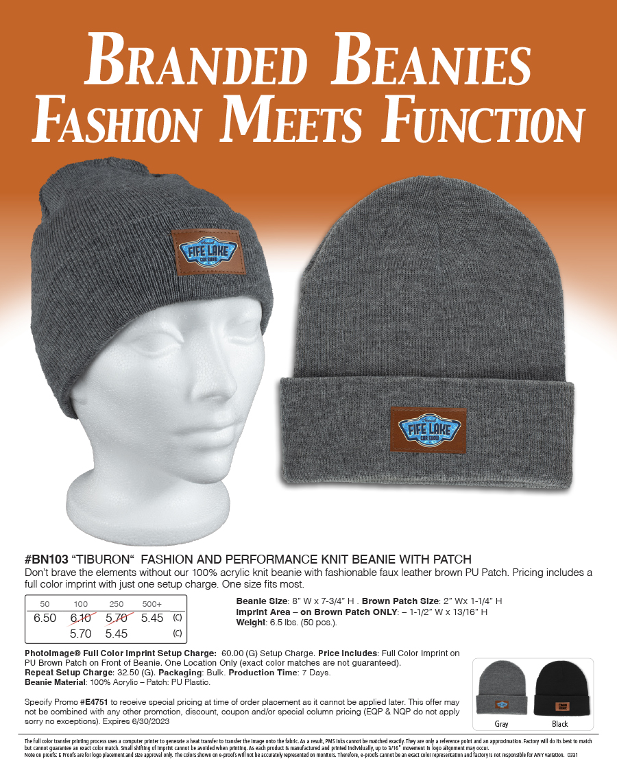 BN103 - Fashion and Performance Beanie