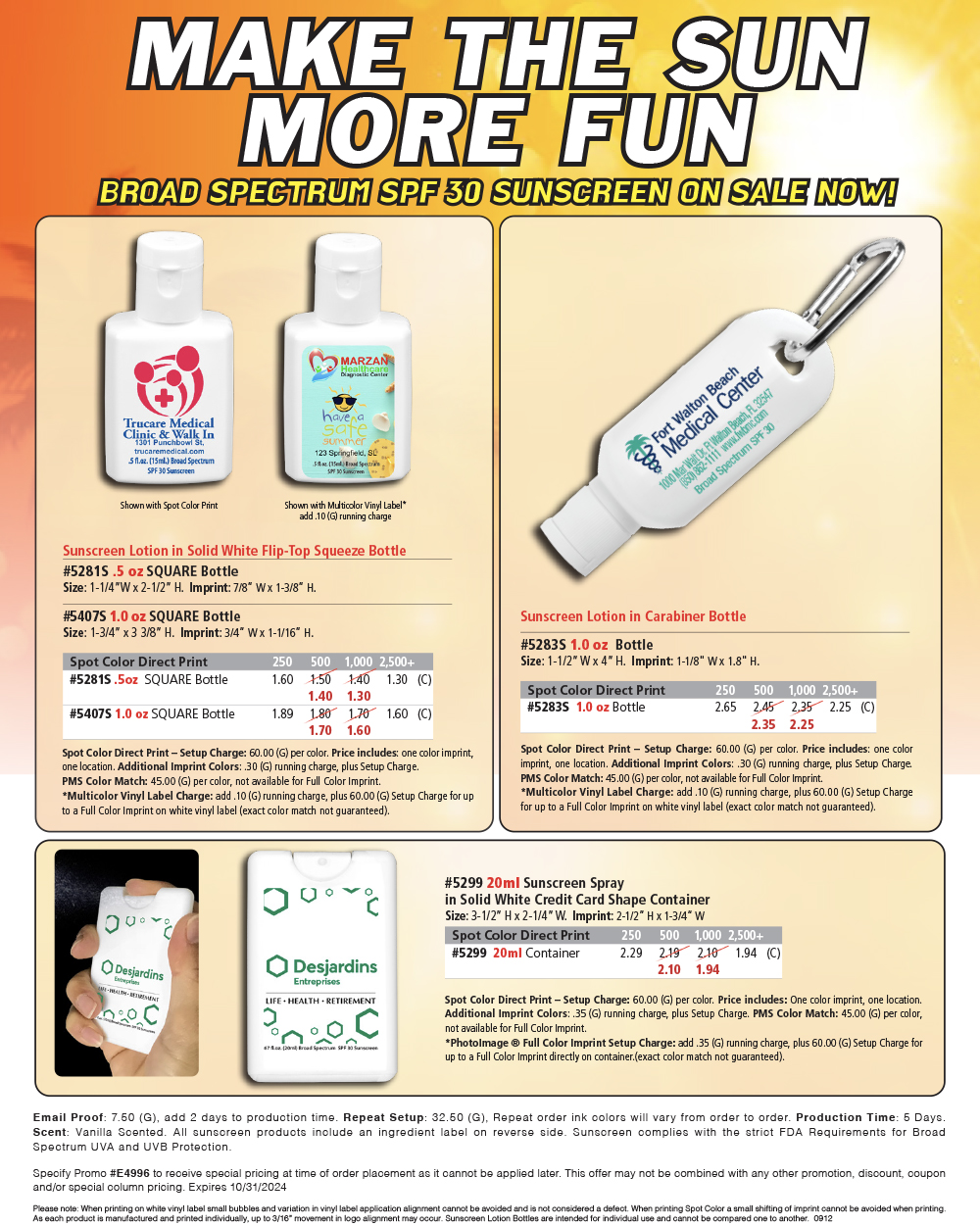 5281S 5407S 5283S 5299 Sunscreen Squeeze Bottle