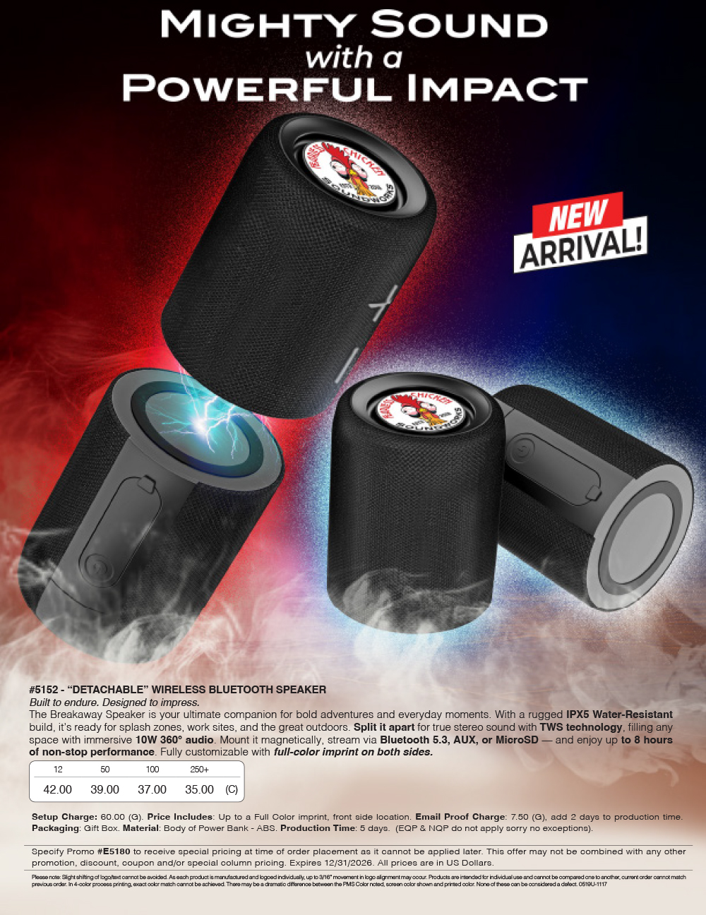 5152 BreakFree - Bluetooth Speaker