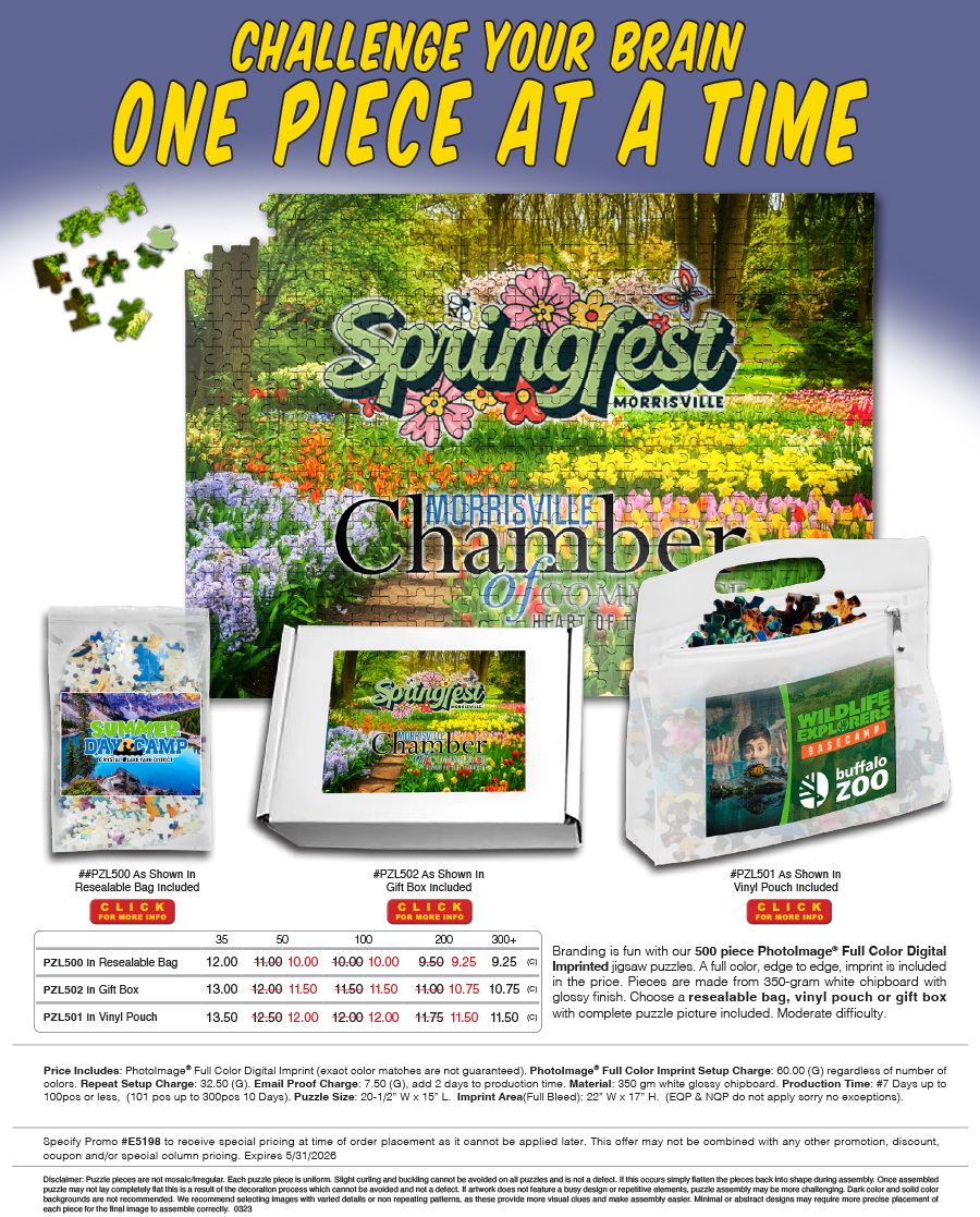 PZL500 PZL502 PZL501 Full Color Puzzles