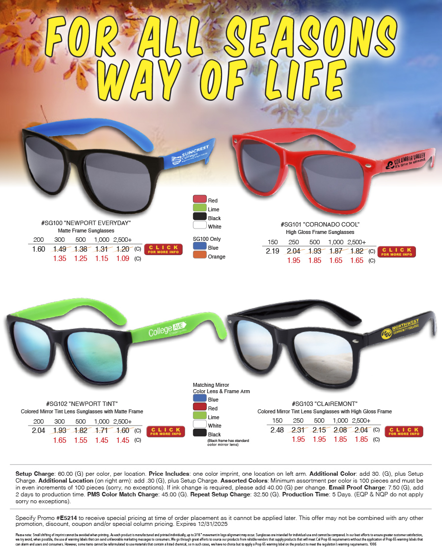 Stylish Eye Protection