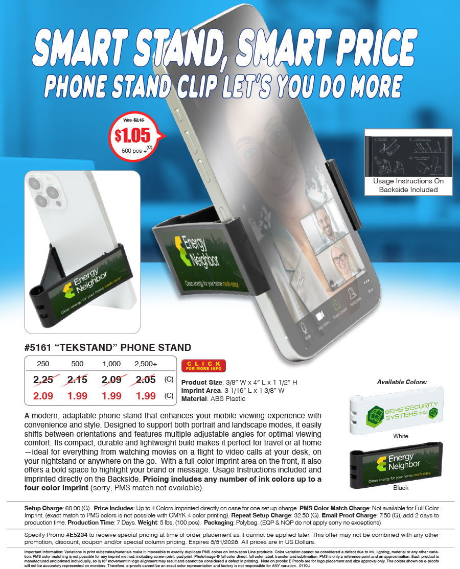 5161 Schubert - Wireless Flat Mini Smart Speaker