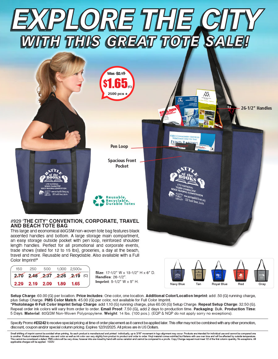 929 The City Life - Beach, Corporate and Travel Boat Tote Bag
