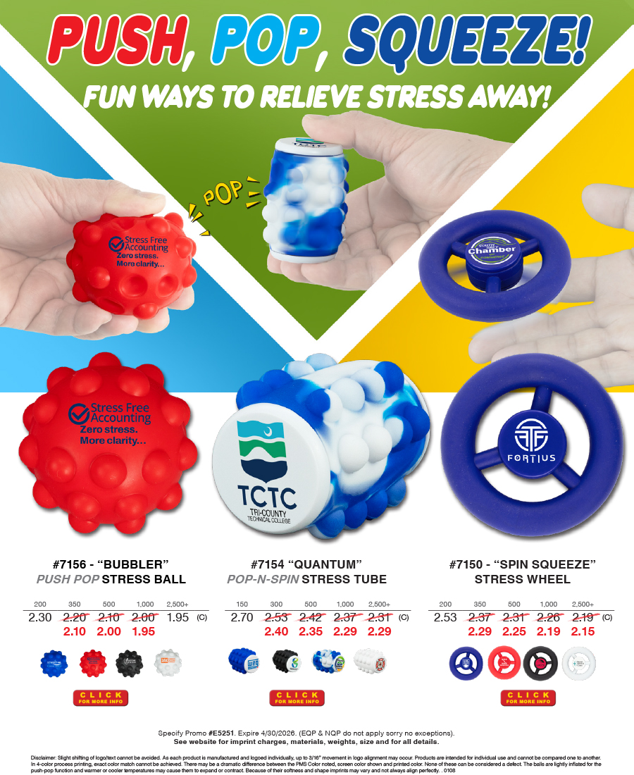 7150 7154 7156 Stress Reliever Stress Reliever