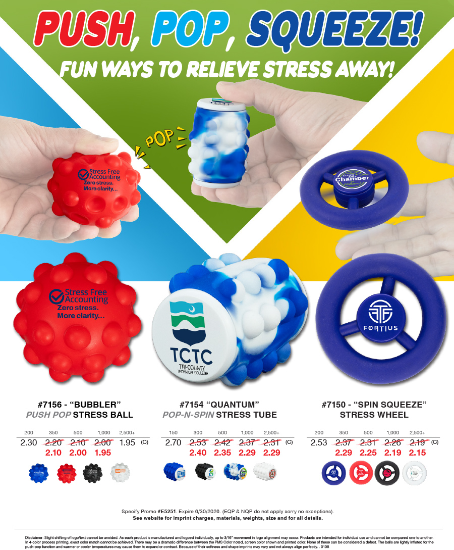 7150 7154 7156 Stress Reliever Stress Reliever