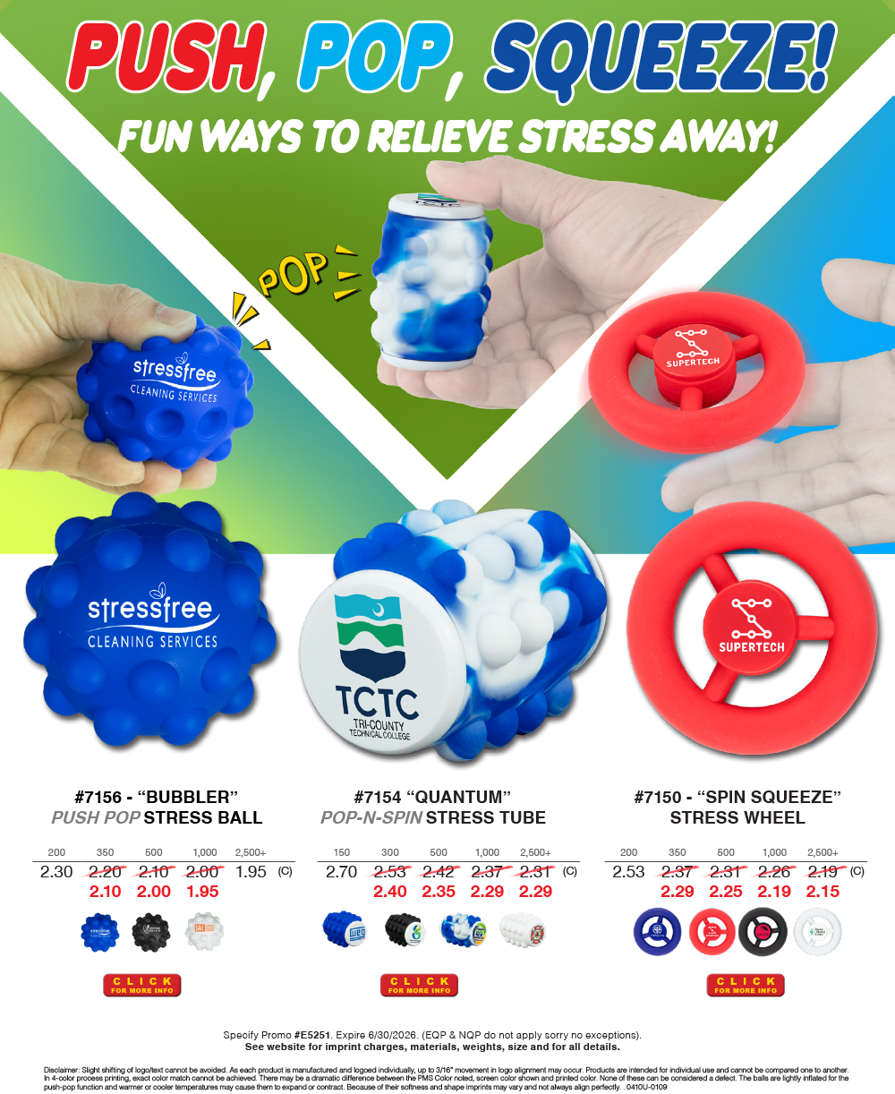 7150 7154 7156 Stress Reliever Stress Reliever