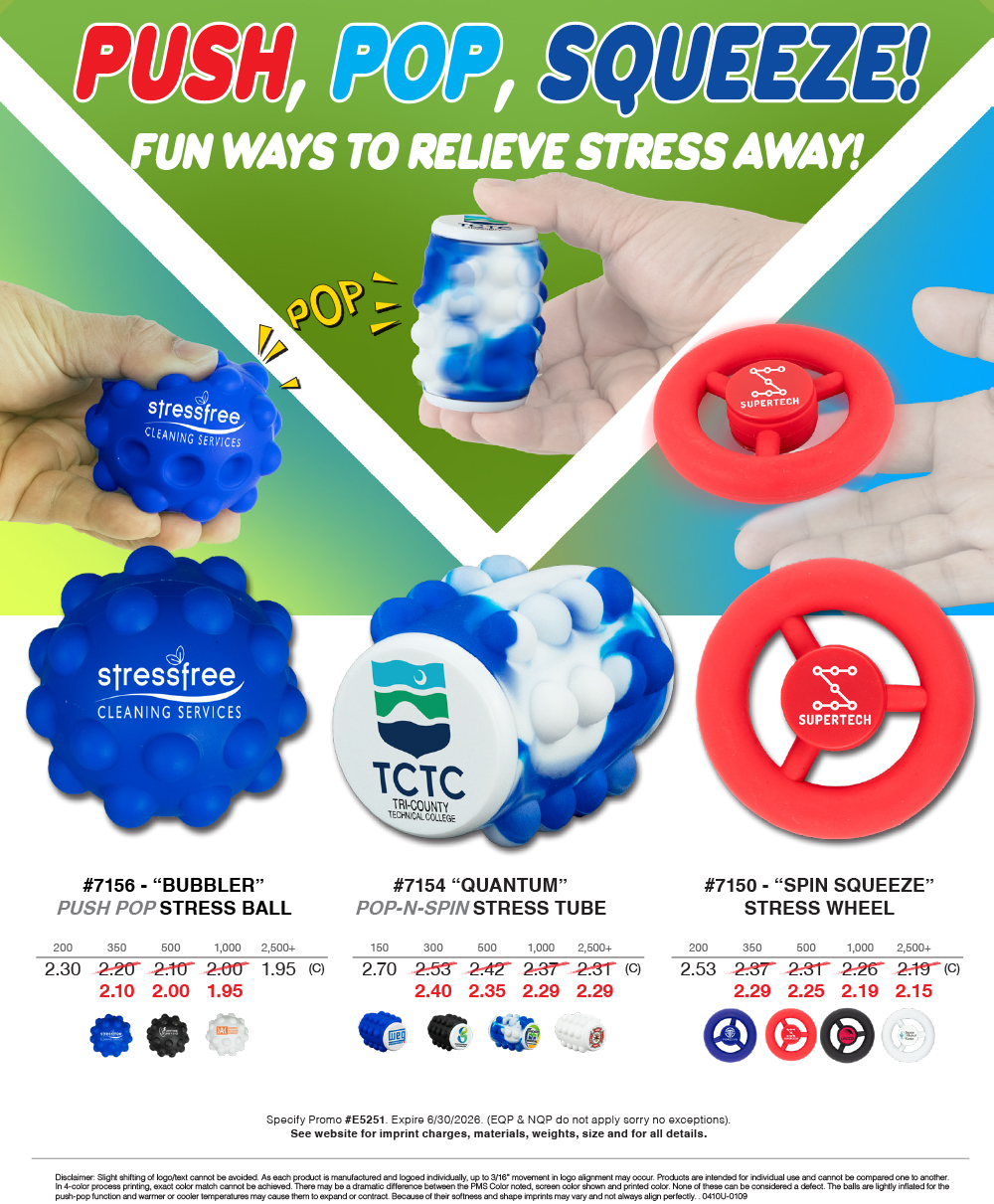 7150 7154 7156 Stress Reliever Stress Reliever