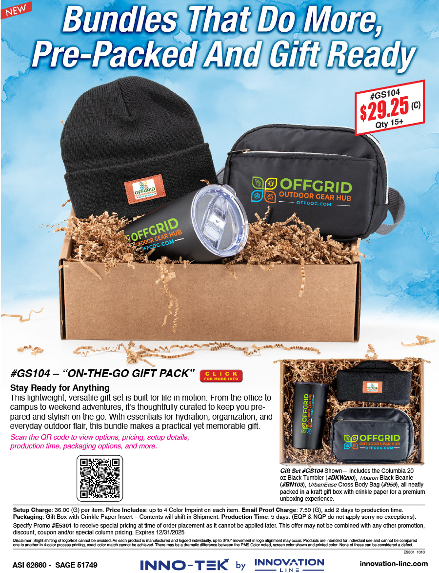 GS104 On The Go Gift Pack
